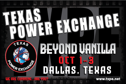 Texas Power Exchange at Beyond Vanilla! October 1 - 3, 2021